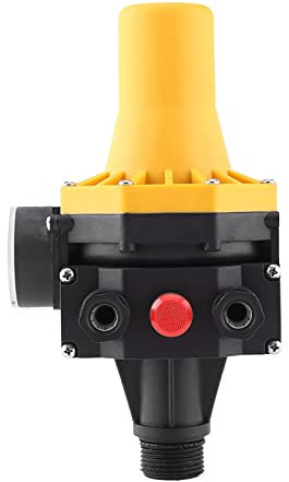 Controlador Automático de Bomba de Agua, Interruptor de Control Eléctrico de 220V con Manómetro, Mantiene Presión y Velocidad de Flujo Constantes