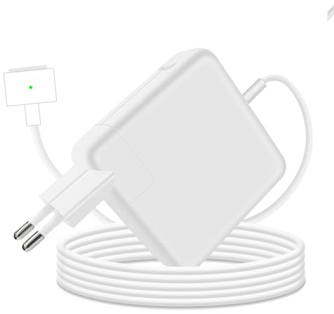 Cargador para Mac Book Pro T-Tip 60W, Adaptadores de alimentación rápido Compatible con MacBook Air & Pro 11-13 Pulgadas 2012-2018, Modelo A1425,A1435,A1502,A1465,A1424,A1290,A1343,A1226