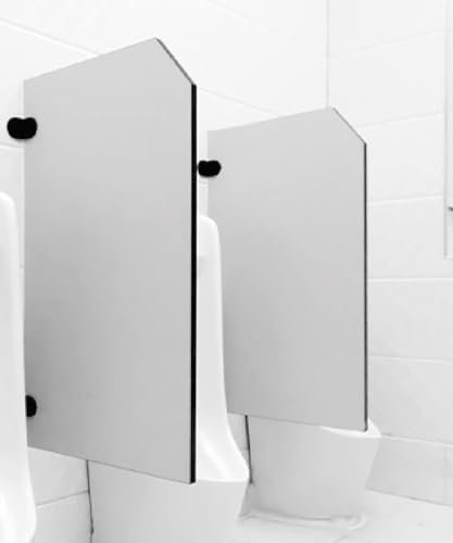 Urinal-Trennwand für Männer, Wandmontage, Urinal-Trennwand für Hotel/Schulen/Kindergärten, 2 Stück