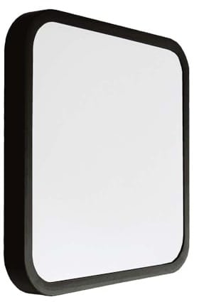 LED Square Dome Lights - Samsung - IP44-420x420mm - Black - Black - 48 Watts - 5160 Lumens - 6500K - 5 Years