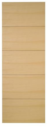 Porte seule bois isoplane ANTLIA3 730 frêne blanc européen