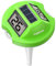 PoolPrime Pool Thermometer mit Doppelbildschirm, leicht ablesbar, Poolthermometer Schwimmend mit digitaler Anzeige, IPX7 wasserdicht für Hot Tubs, Cold Tubs und Schwimmbäder.（Green）
