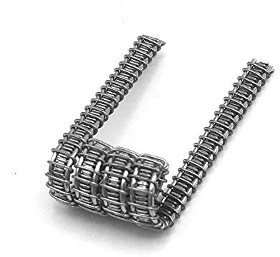 4x Staple Staggered 0,25 Ω Coils Draht Wire Wicklung Verdampfer Atomizer RBA RTA RDTA