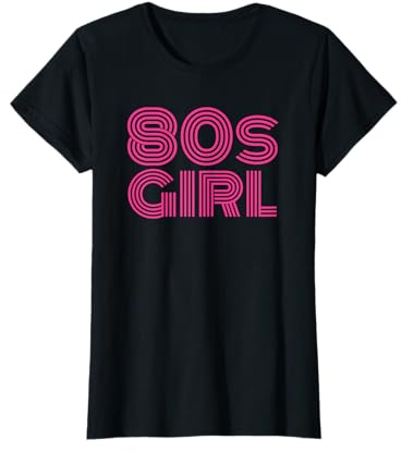 80er Jahre Shirt Damen 80er Jahre Kleidung Damen 80s Motto T-Shirt