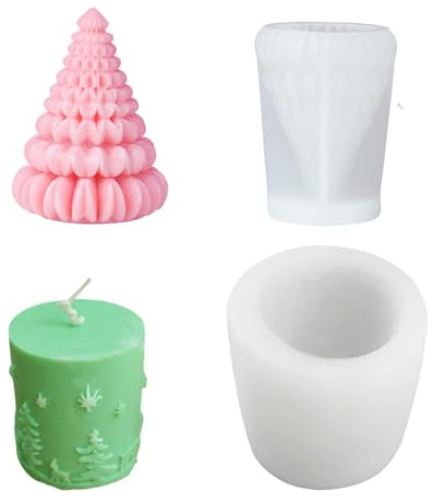 Kerzenform aus Silikon, Weihnachtsmann-Form, für Kerzen