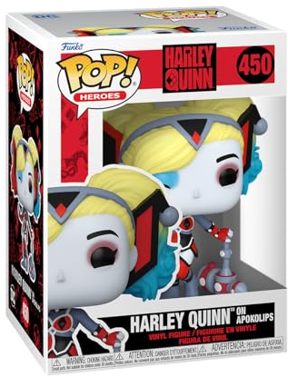Funko Pop! Heroes: DC - Harley Quinn - (Apokolips) - Vinyl-Sammelfigur - Geschenkidee - Offizielle Handelswaren - Spielzeug Für Kinder und Erwachsene - Comic Books Fans - Modellfigur Für Sammler