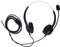 Casques USB avec Microphone, Casque Téléphonique Binaural Filaire RJ9, Casque avec Microphone Antibruit Adapté au Service Client du Centre D'appels