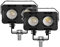 MONDEVIEW Zusatzscheinwerfer Motorrad LED Scheinwerfer 50W 5000LM 3 Modi LED Zweifarbiges 9-30V Nebelscheinwerfer 6000K 3000K Fernscheinwerfer für Motorrad Traktor Offroad SUV UTV ATV LKW