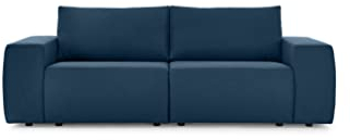 LOOKS by Wolfgang Joop Looks II Designer Bigsofa, Sofa, Polstersofa, dunkelblau, 242x89x70 cm
