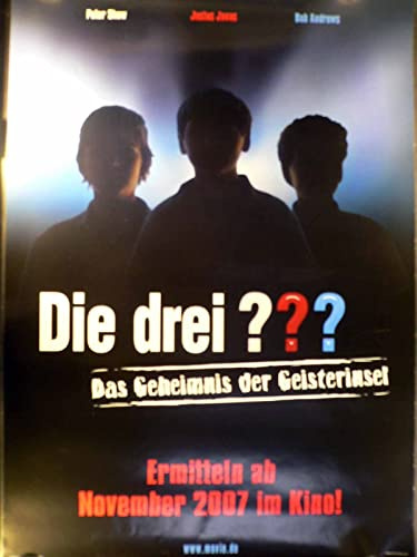 Die drei ??? - Das Geheimnis der Geisterinsel - Filmposter A1 84x60cm gerollt