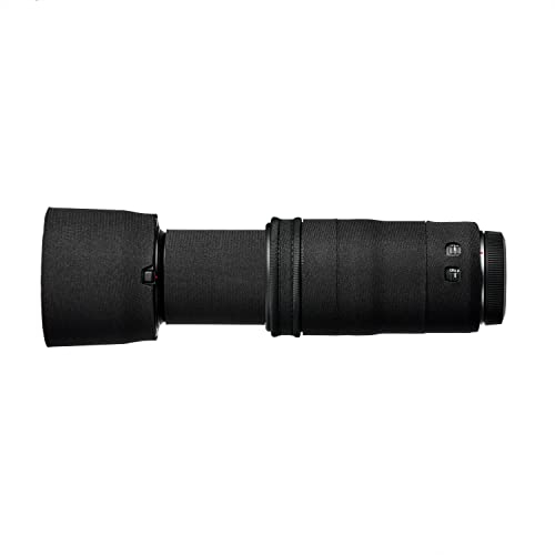 EasyCover Funda Protectora para Lente de Neopreno Compatible con Canon RF 100-400 mm, F5.6-8 IS USM, Color Negro