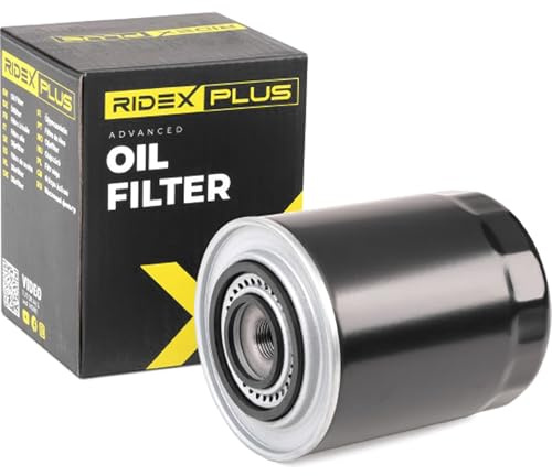 RIDEX PLUS Ölfilter Auto Motorölfilter Anschraubfilter 7O0041P Kompatibel mit MERCEDES-BENZ ANTOS, OPEL Movano Kastenwagen X70 Movano Bus X70 Movano Pritsche/Fahrgestell X70 Movano Kipper X70, FIAT