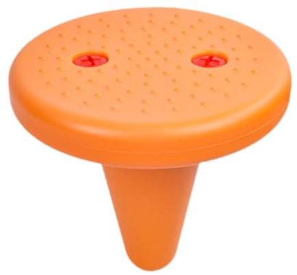 Sharplace -Kinderhocker für Sitzgelegenheiten im Klassenzimmer, Wackelstuhl, hoher -Kinderstuhl, für Kleinkinder für Büroschreibtische im, Orange