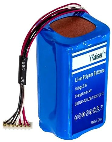 Kilburn II Enceinte Bluetooth longue durée 7500 mAh compatible avec Marshall Kilburn II C196A1 7252-XML-SP avec batterie de haut-parleur Bluetooth à 7 fils, kit de réparation avec outils 0