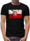 TShirt-People Polen Vintage Flagge Fahne T-Shirt Herren L Schwarz