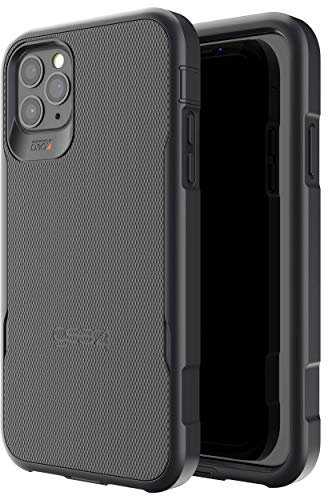 Gear4 iPhone 11 Pro Max Case, Platoon High Performance Shockproof Case with Built-in D3O Technology - Black