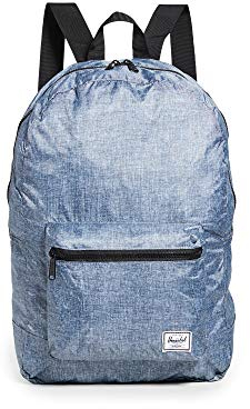 Herschel Packbarer Tagesrucksack, Rabe Kreuzschraffur, Einheitsgröße, Packbarer Tagesrucksack