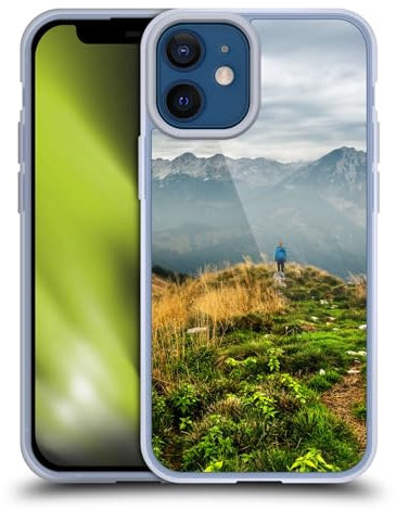 Head Case Designs Offizielle Patrik Lovrin Neue Standorte erkunden Wanderlust Gelhülle [Militärischer Schutzgrad] Kompatibel Mit Apple iPhone 12 Mini Und Kompatibel Mit MagSafe