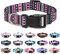 Suredoo Hundehalsband Verstellbares, Weich & Komfort Nylon Hunde Halsband für Kleine Mittlere Große Hunde Welpen Katzen (M, Lila)