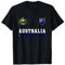 Australien Sport/Fußball-Trikot mit Flagge, Fußball T-Shirt