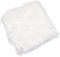SM SunniMix Washable Nail Mat Soft Fur Background Photo Tool Table Mat Manicure Practice Cushion, White