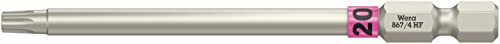 Wera - 05060514001 - Bit mit Haltefunktion, 867/4 TORX® HF, TX 20 x 89 mm