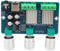 Carte D'Amplificateur de Puissance Numérique, DC 12V 2.1 Canaux 15W + 15W Carte D'Amplificateur de Puissance de Subwoofer Numérique Stéréo, Mini Amplificateur pour l'audio
