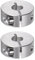 QUARKZMAN 2pcs Bague de Réglage Bague Arrêt d'axe Butée Arbre Collier Diviser 8mm Alésage Aluminium Alliage, 25mm OD, 10mm Largeur pour Roue Brouette Pont Boîte Vitesses Anodisation