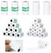 20 Rollos Papeles de Impresora Térmica 10 Rollos Mini Pegatina Imprimible Autoadhesiva + 10 Rollos Papel Impresora Termica, Rollos de Papel Térmico, Papel Termico Camara Infantil (57 X 25 mm)