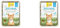 GimCat Soft-Gras, Erba per gatti tenera e ricca di vitamine con coltivazione rapida in soli 5-8 giorni, 1 vaschetta, 1 x 100 g (Confezione da 2)