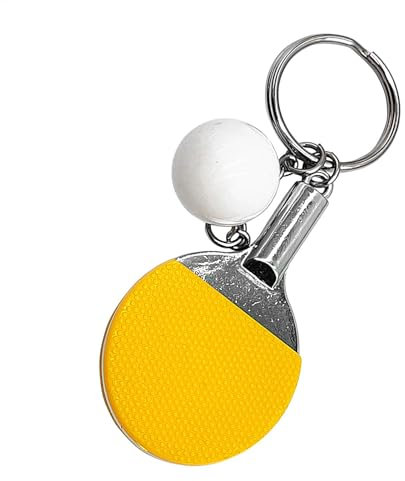 Porte-clés De Tennis De Table, Porte-clés De Tennis De Table De 2,56 Pouces, Petit Pendentif Pour Raquette De -pong, Design Élégant De Porte-clés De -pong, Pendentif De Porte-clés De Simulatio