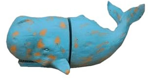 Porte-livres en résine robuste en forme de baleine pour étagère, serre-livres décoratifs et vintage, décoration de bureau