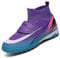 VTASQ Boys Football Boots Kids Astro Turf Trainers Firm Ground Soccer Athletics Training Sport Shoes Teenager Football Shoes Profession Competition Outdoor Sneakers Purple UK6