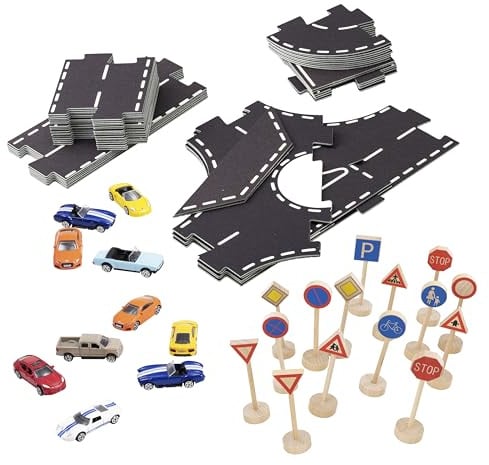 Betzold - Verkehrserziehung Kinder Grundschule - Verkehrsschule Verkehrsschulung Straßenverkehr Verkehrszeichen