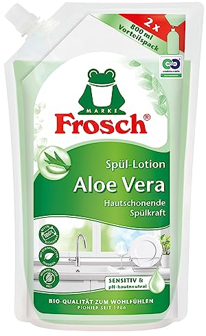 Frosch Spül-Lotion Nachfüllbeutel, Aloe Vera, 800 ml