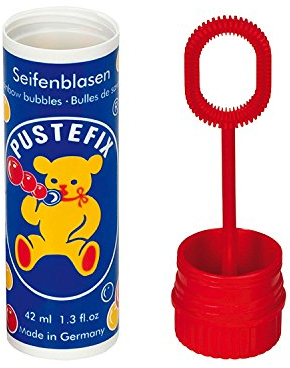PUSTEFIX Seifenblasen, kleine Dose, 42 ml (5 Dosen)