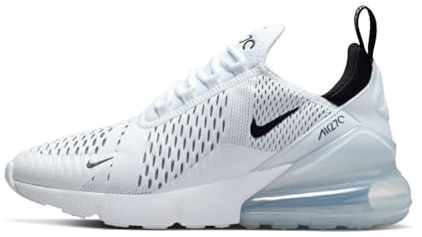 Nike W Air Max 270, Scarpe da Corsa Donna, Bianco (White/Black/White 100), 40.5 EU
