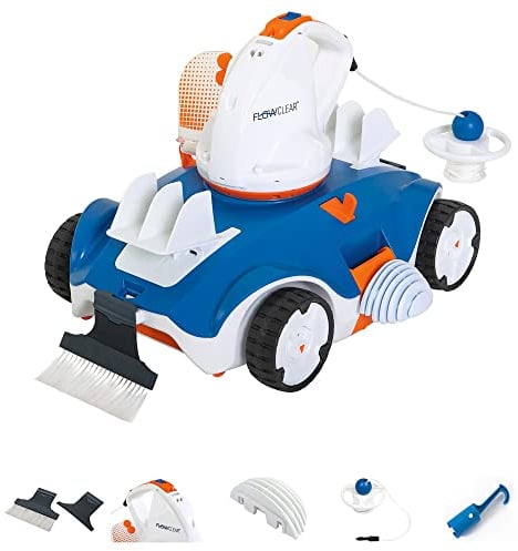 Bestway Flowclear Akkubetriebener, automatischer Poolsauger, Aquatronix, Mehrfarbig