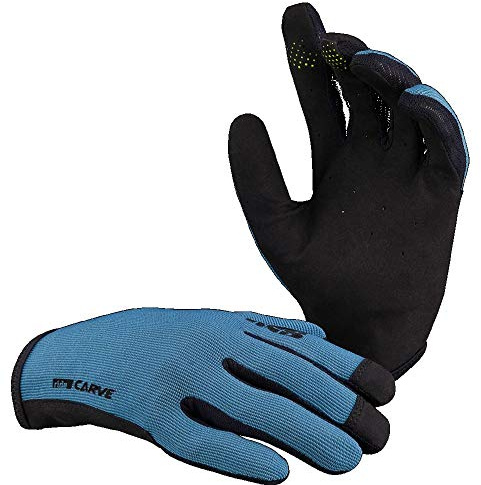 IXS Carve Gloves Ocean L Handschuhe, Erwachsene, Unisex, Blau