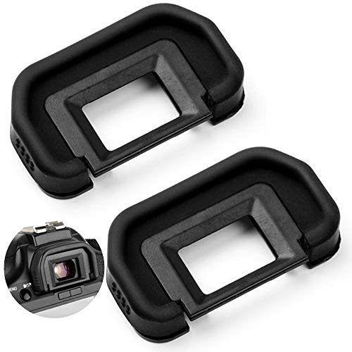 Fotover Eyecup Eyepiece Viewfinder for Canon EOS 6D, 6D Mark II, 5D, 5D Mark II, 80D, 70D, 60D, 50D, 40D, 30D, 20Da, 20D Cameras Replaces Canon EB Eyecup(2 Pcs)