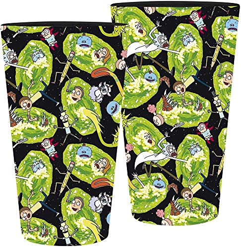 Rick and Morty - Portal - XXL-Trinkglas - Füllmenge ca. 400 ml