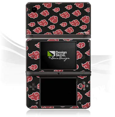 Autocollant Compatible avec Nintendo DSi XL Sticker Film Autocollant Produit sous Licence Officielle Naruto Shippuden Akatsuki