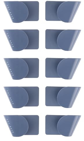 5paar Abs Pot Lid Holder Küchen Deckel Halterung Selbstklebend Multifunktionales Aufbewahrungsregal Für Töpfe Blau Für Saubere Und Organisierte Küchen