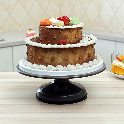 KUANDARMX Cake Turntable, Rotierender Tortenständer Turntable DIY Mold Baking Tool 12-Zoll