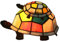 Tischlampe Nachtleuchten Retro Tiffany Stil Desktop-Leuchten Baby Kleine Schildkröte Design Schreibtischlampe E14 Nachtlampe Europäischen Kreative Schöne Weihnachten Muttertagsgeschenk Nachtlicht