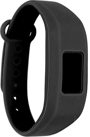 Uhrenarmband für Kinder, Weiche Silikon-Uhrenarmbänder für Vivofit3, für Vivofit JR, Verstellbare Ersatzarmbänder(Schwarz)