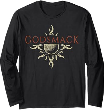 Godsmack Logo Sun On Black Langarmshirt