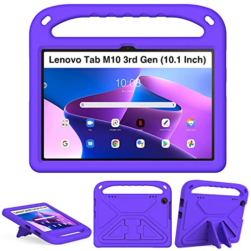 XunyLyee Funda Infantil para Lenovo Tab M10 3rd Gen 10.1 TB-328F/ TB-328X, Morado