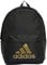 adidas Unisex Classic Badge of Sport Backpack, Black/Gold Metallic, One size