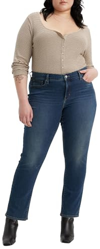 Levi's Damen Plus Size 314 Shaping Straight Jeans, Zealous Blue, S
